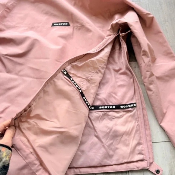 BURTON Pillowline GORE-TEX 2L Anorak Jacket Men’s M Powder Blush - Picture 12 of 16